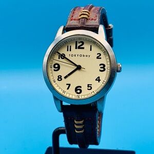 TOKYO BAY TOKYObay Women’s Quartz Fashion Wristwatch Leather Band Working Cond